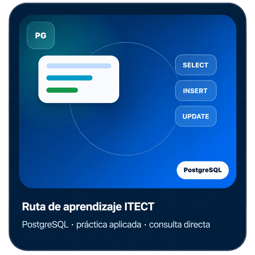 Taller de PostgreSQL online de ITECT Perú
